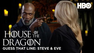 Still from Guess that Line - Eve & Steve