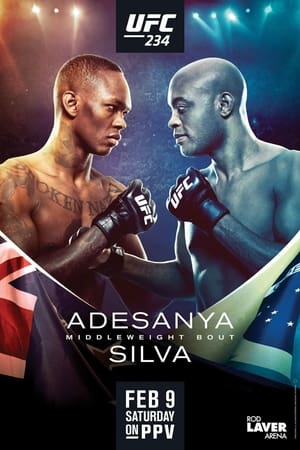 Poster UFC 234: Adesanya vs. Silva 2019