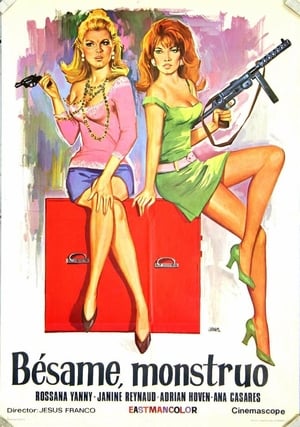 Poster Bésame monstruo 1969