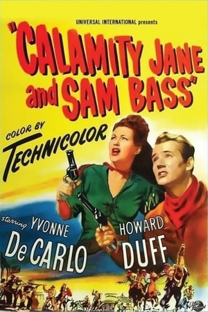 Poster Calamity Jane Ve Sam Bass 1949