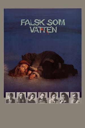Poster Falsk som vatten 1985