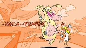 poster Cow and Chicken