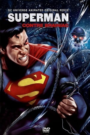 Poster Superman contre Brainiac 2013