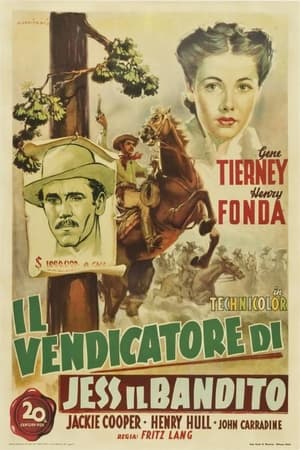 Poster Il vendicatore di Jess il bandito 1940