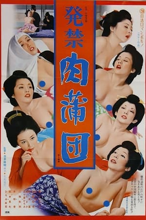 Poster 発禁　肉蒲団 1975