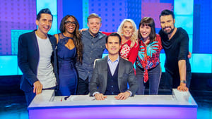 Rob Beckett, Sara Pascoe, Oti Mabuse, Rylan Clark-Neal, Russell Kane and Maisie Adam