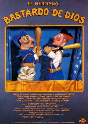 Poster El hermano bastardo de Dios 1986