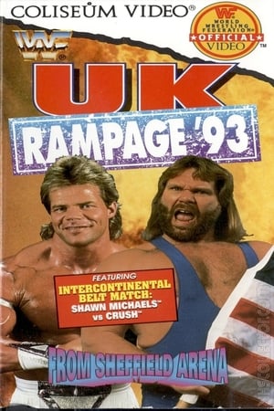 Poster WWE U.K. Rampage 1993 1993