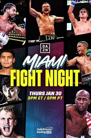 Poster DAZN Miami Fight Night (2020)