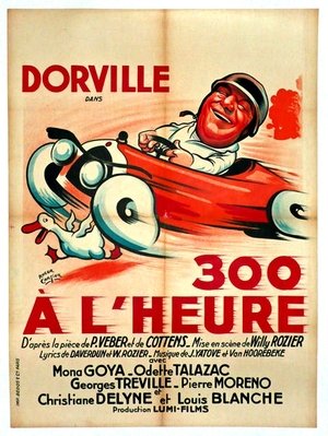 Poster Trois cents à l'heure 1935