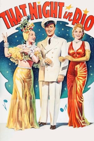 Poster Та ночь в Рио 1941