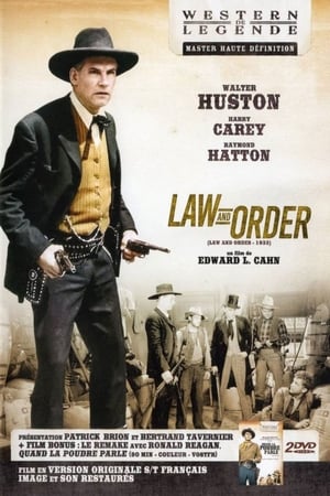 Poster Law and order 1932