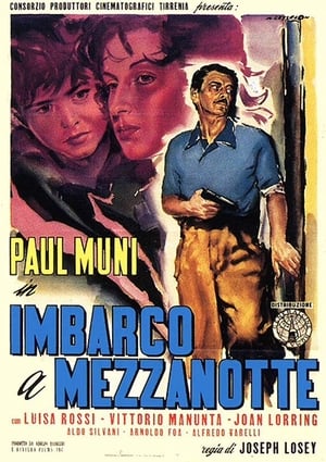 Poster Imbarco a mezzanotte 1952