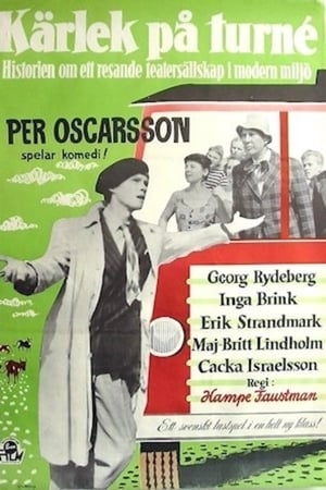 Poster Kärlek på turné (1955)