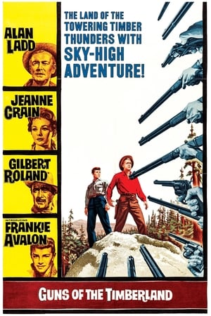 Poster Guns of the Timberland (1960)