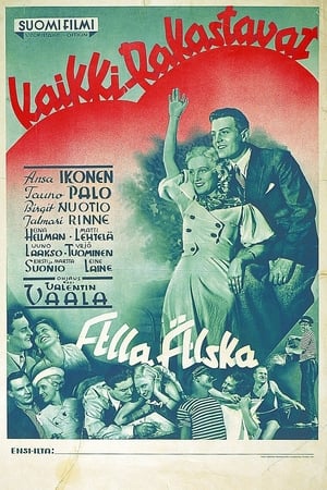 Poster Kaikki rakastavat (1935)