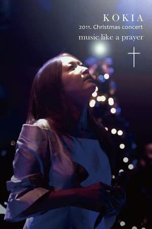 Poster KOKIA 2011 Christmas concert "music like a prayer" 2012