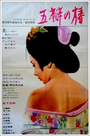 Poster 五瓣の椿 1964