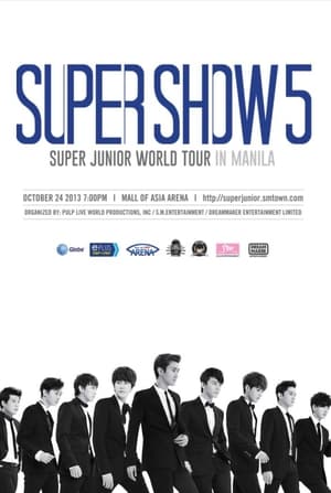 Poster Super Junior World Tour - Super Show 5 2014