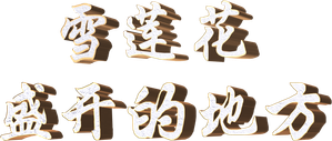 雪莲花盛开的地方 — Logos 1