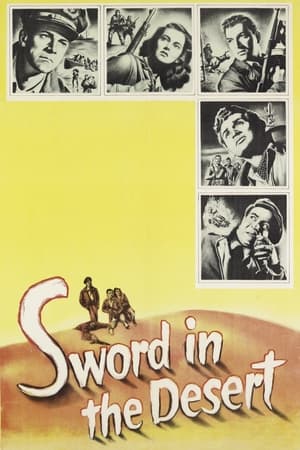 Poster Sword in the Desert 1949