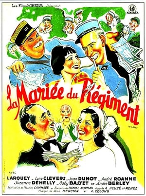 Poster La Mariée du régiment (1936)