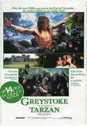 Poster Greystoke – Die Legende von Tarzan, Herr der Affen 1984