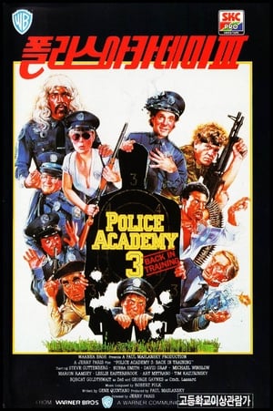 Poster 폴리스 아카데미 3: 재훈련 1986