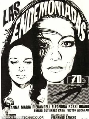 Poster Las endemoniadas 1970