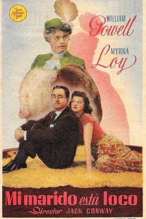 Poster Mi marido está loco 1941