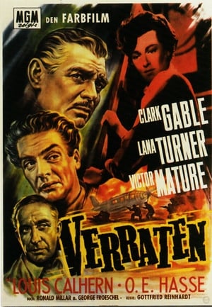 Poster Verraten 1954