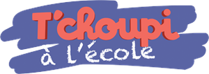 T'choupi à l'école — Logos 1