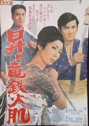 Poster 昇り竜鉄火肌 1969