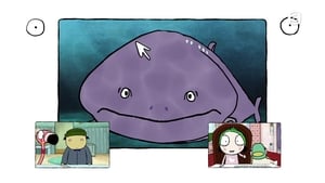 Sarah & Duck Basking Shark