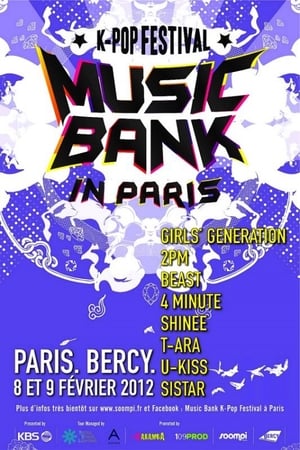 Poster Music Bank in Paris 2012