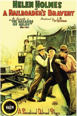 Poster A Railroader's Bravery (1915)