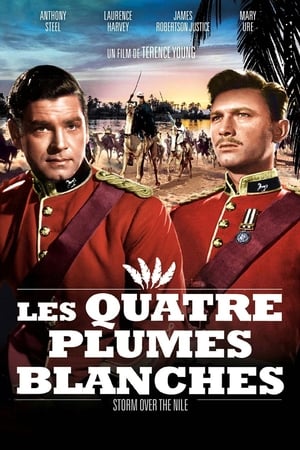 Poster Les Quatre Plumes Blanches 1955