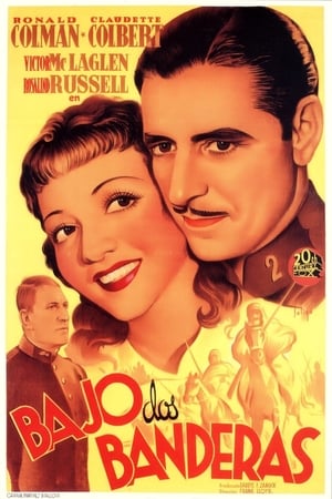 Poster Bajo dos banderas 1936