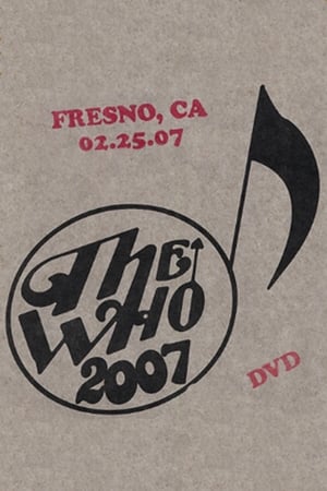 Poster The Who: Fresno 2/25/2007 2007