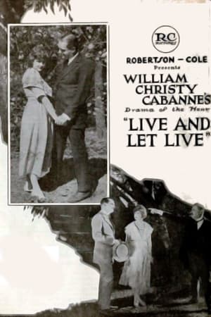 Poster Live and Let Live (1921)