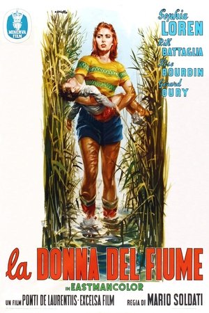 Poster La donna del fiume 1954