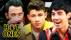 Image The Jonas Brothers Burn Up While Eating Spicy Wings