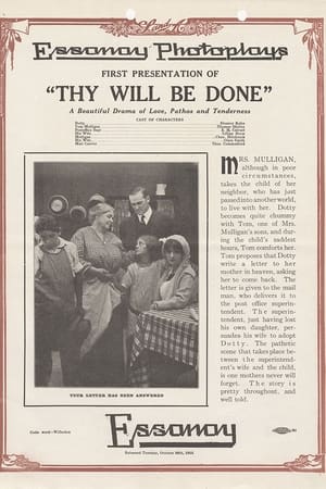 Thy Will Be Done 1913