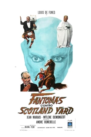 Poster di Fantomas contro Scotland Yard