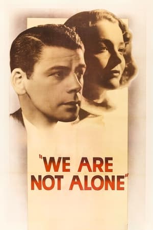 Poster We Are Not Alone 1939
