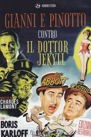 Poster Gianni e Pinotto contro il dottor Jekyll 1953