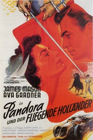 Poster Pandora und der Fliegende Holländer 1951