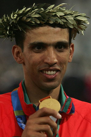 Hicham El Guerrouj portrait
