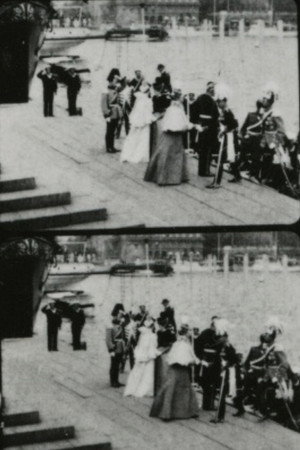 Prinsparets ankomst till Stockholm den 9 juli