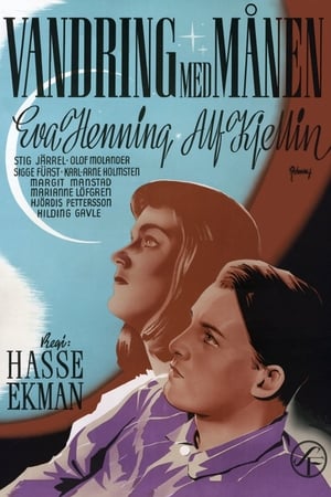 Poster Vandring med månen 1945